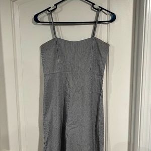 Brandy Melville Karla Striped Dress Blue White S